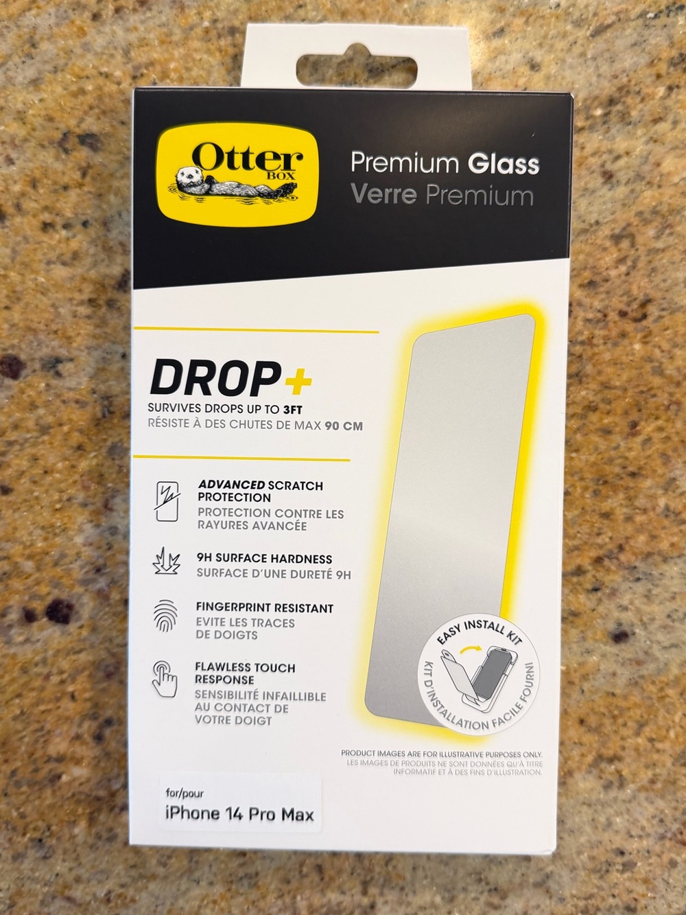 NWOT OtterBox Premier Glass Screen Protector for iPhone 14 Pro Max